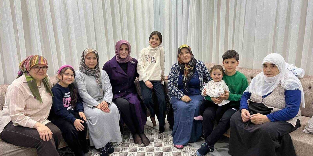 Kaymakam Dalak ve eşinden ramazan ziyaretleri