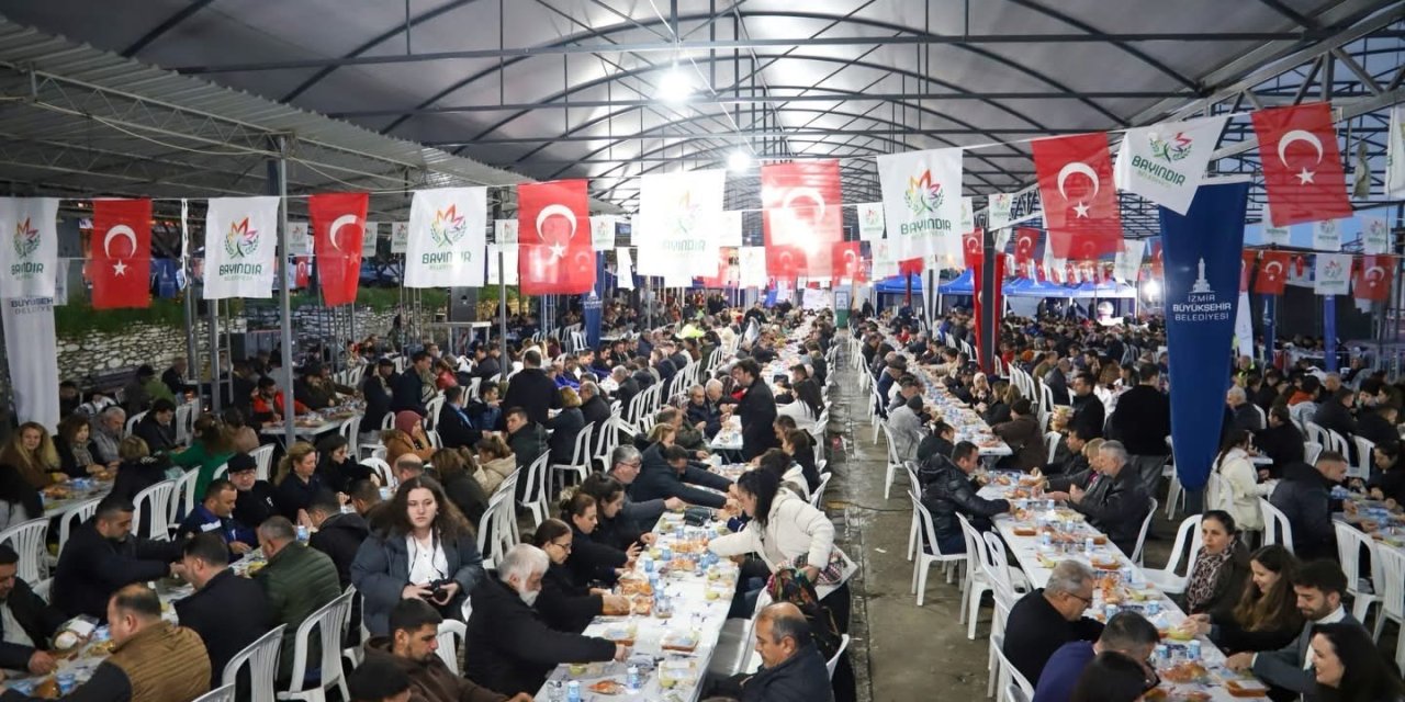 Bayındır’da birlik ve dayanışma iftarı
