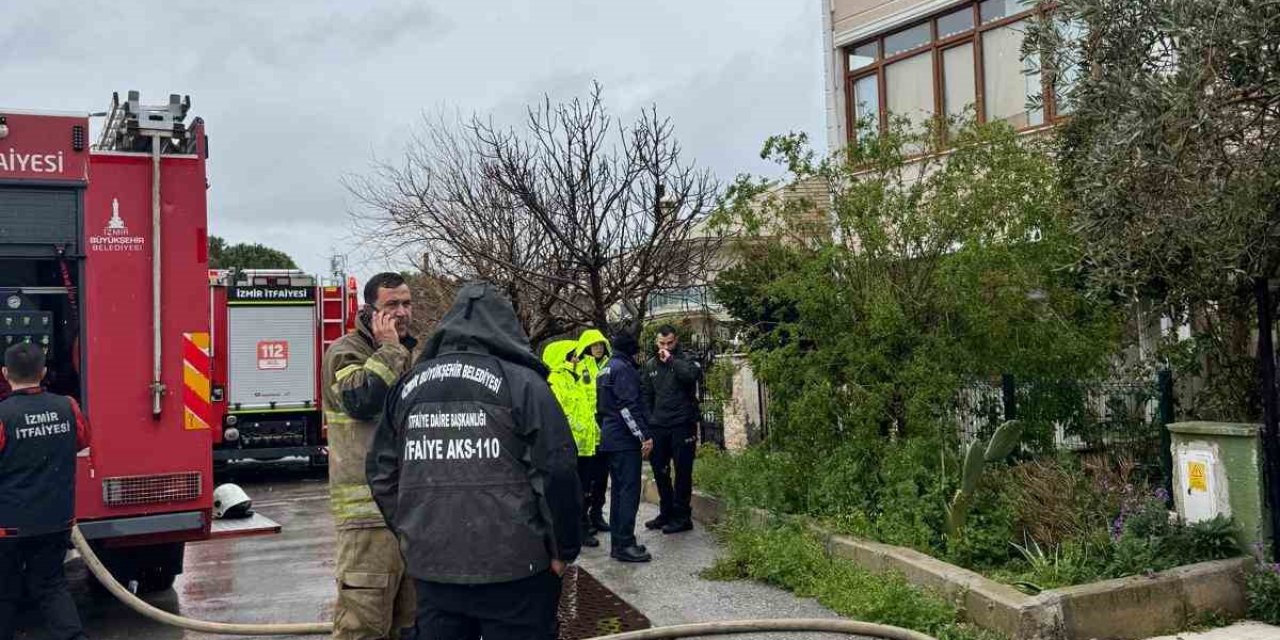 İzmir’de çıkan ev yangınında bir kişi hayatını kaybetti