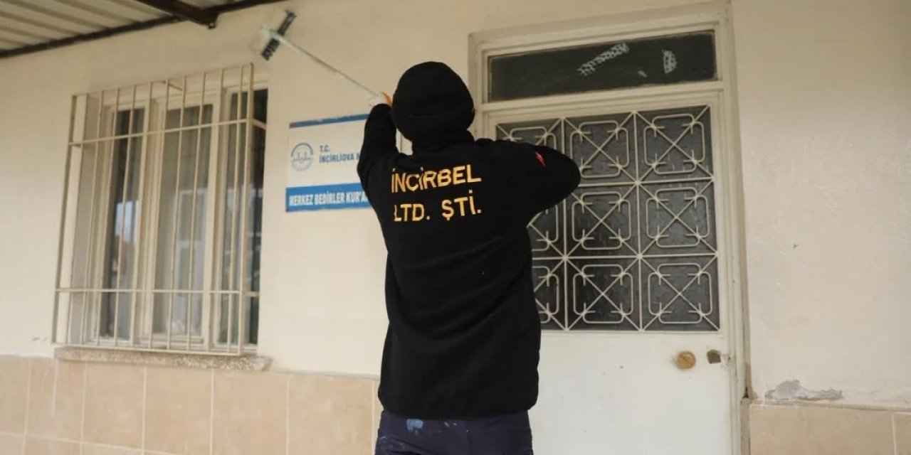 İncirliova Belediyesi’nden camilerde Ramazan temizliği