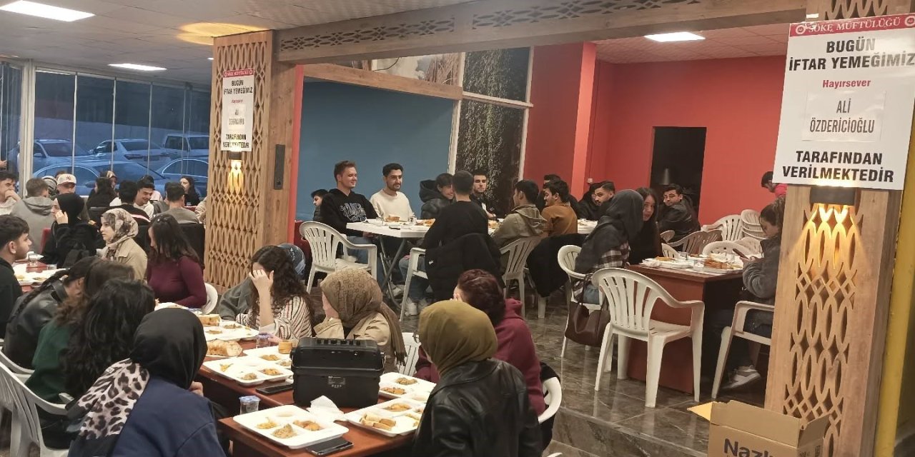 Söke Müftülüğü’nden öğrencilere gönül sofrası