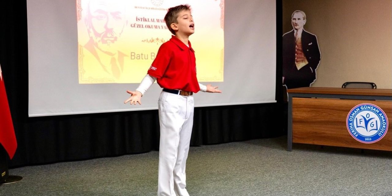 Menteşe’de İstiklal Marşı coşkusu sertifikalarla taçlandı
