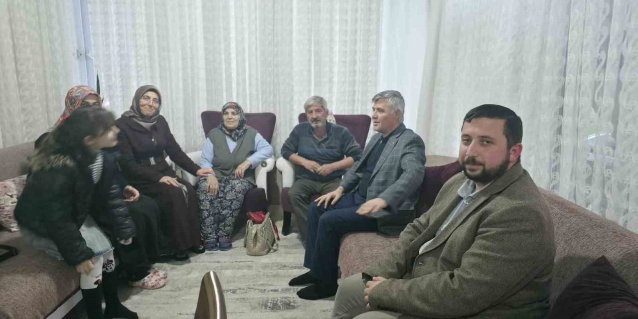 Köyceğiz İlçe Müftüsü Karagöz, Şehit Uysal’ın ailesiyle iftarda buluştu