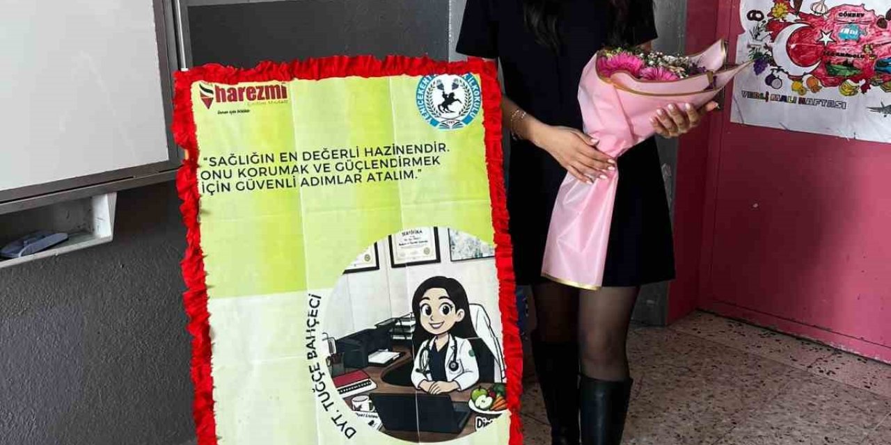 Miniklere sağlıklı beslenme anlatıldı