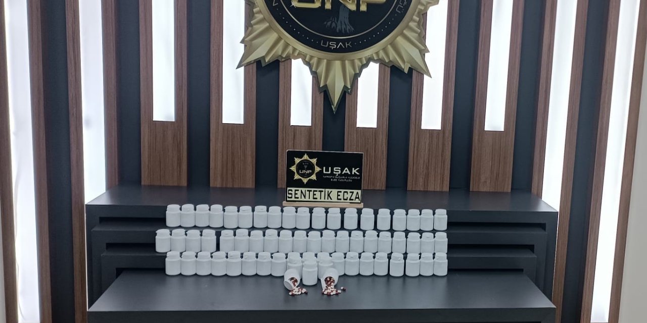 Uşak’ta uyuşturucu operasyonu: 3 tutuklama