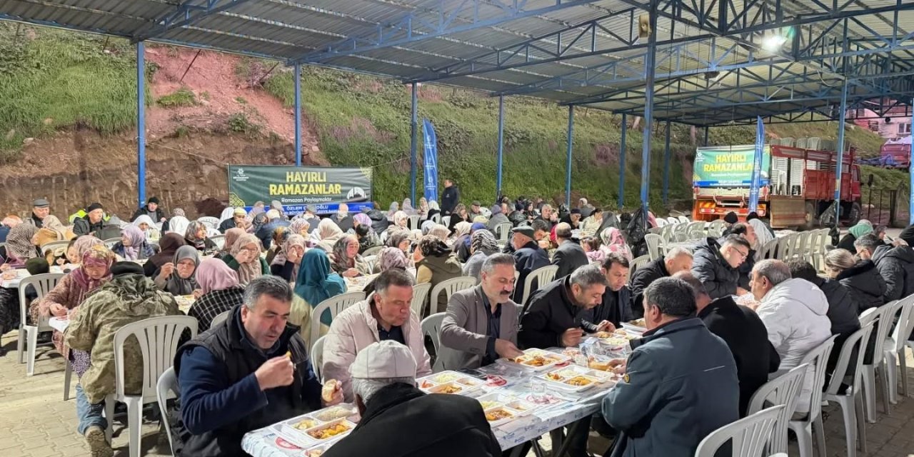 Aydın Büyükşehir’den Eğridere’de iftar sofrası