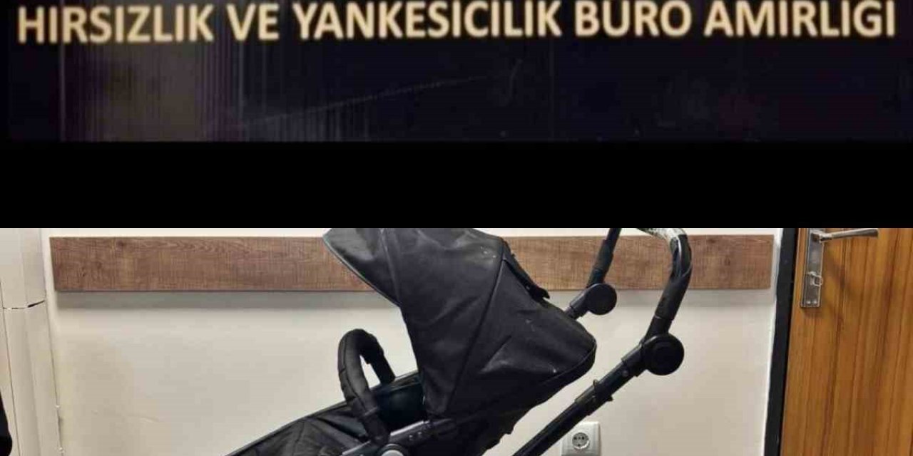 Bebek arabasını bile çalan şüphelileri polis yakaladı