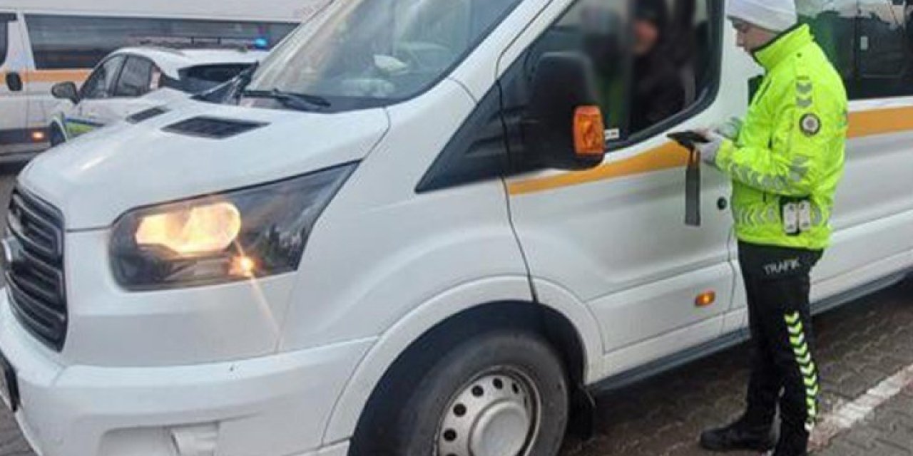 Manisa Emniyet Müdürlüğünden okul servislerine sıkı denetim