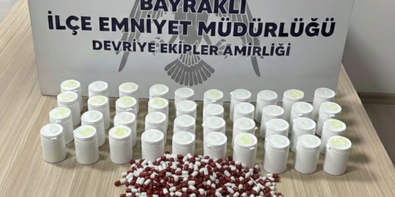 Durdurulan araçta 2 bin uyuşturucu hap ele geçirildi