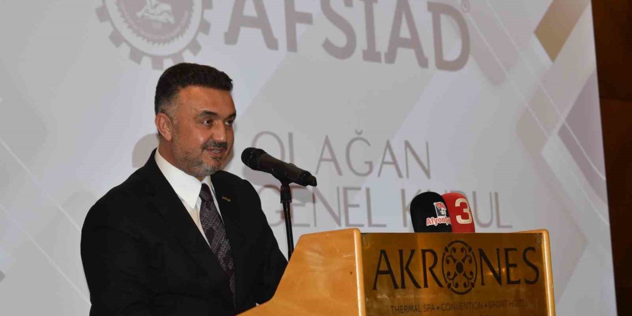 Başkan Sayın’dan Afyonkarahisar için yeni Organize Sanayi Bölgesi müjdesi