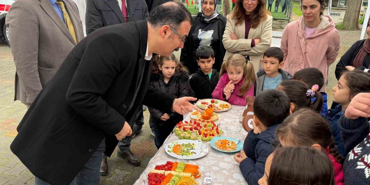 Sultanhisarlı öğrencilere sağlıklı beslenme anlatıldı