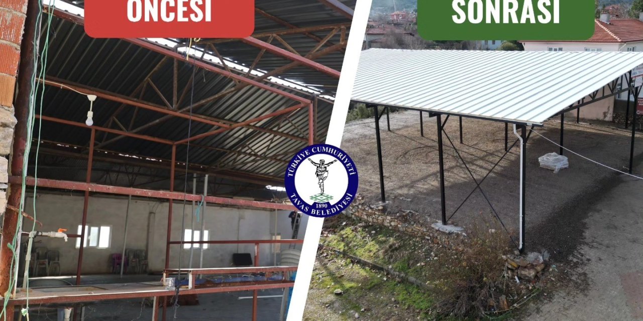 Tavas Belediyesi, Baharlar Mahallesi sosyal tesislerini yeniledi