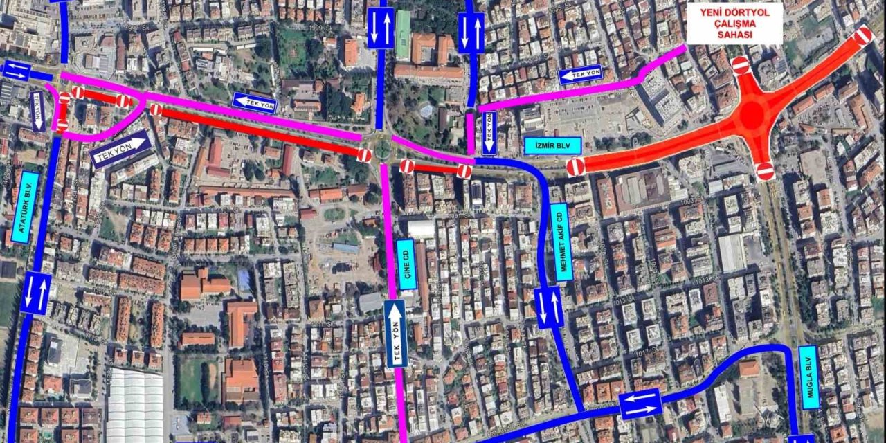 Yeni Dörtyol Köprülü Kavşağı Projesi’nde çalışmalar başlıyor