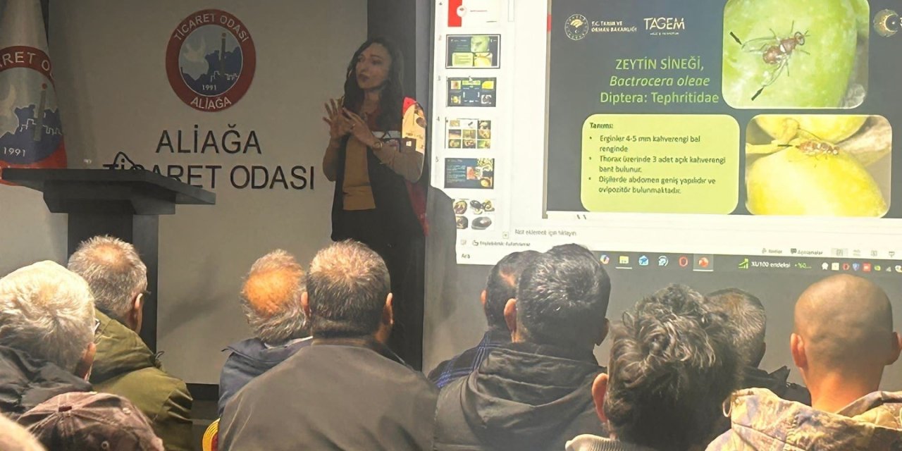 Aliağa’da tarımsal eğitimler aralıksız sürüyor
