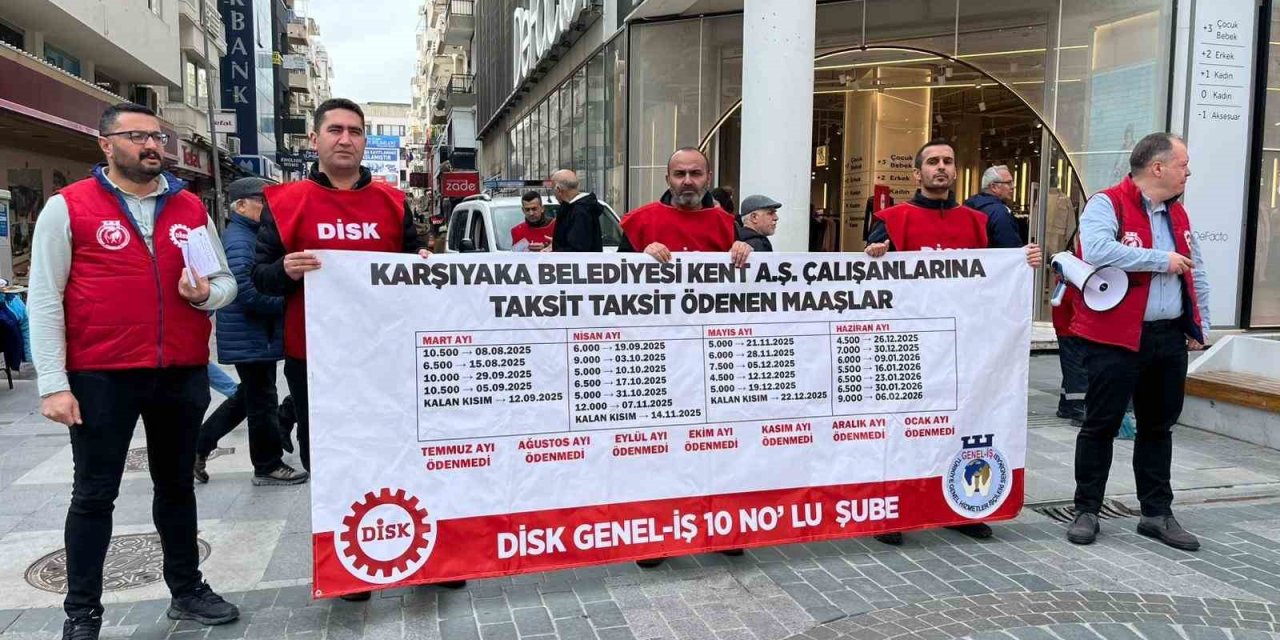 Karşıyaka’da 400 bin TL alacağa 750 TL gıda kartı