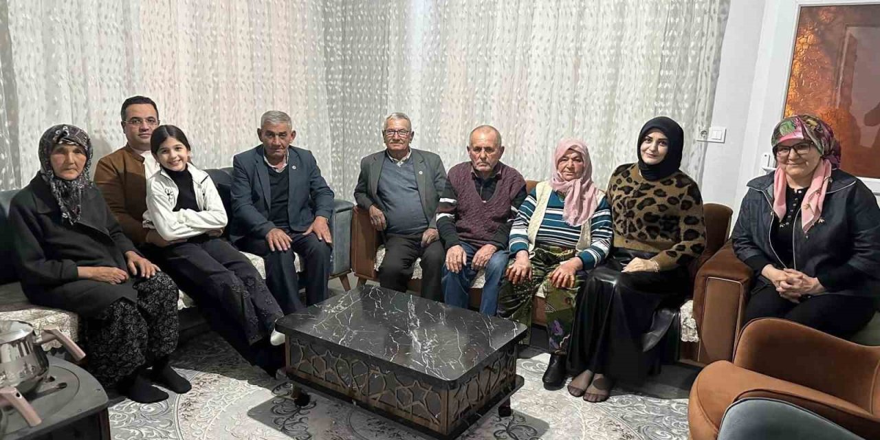 Bahadırlar’da duygu dolu ziyaret