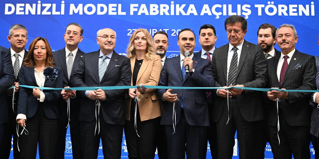 AYSO Başkanı Maraş, Denizli Model  Fabrika açılışında sanayicileri temsil etti