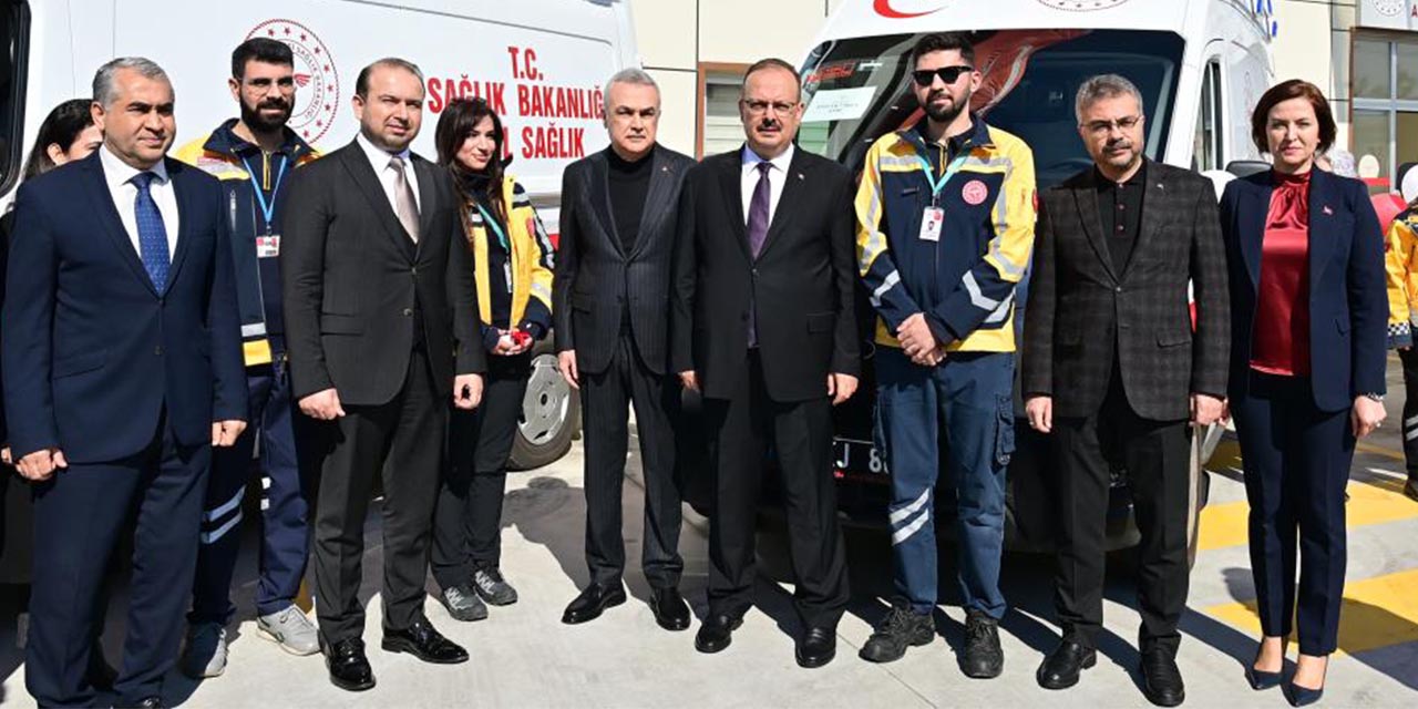 Aydın’da 16 yeni ambulans hizmete alındı