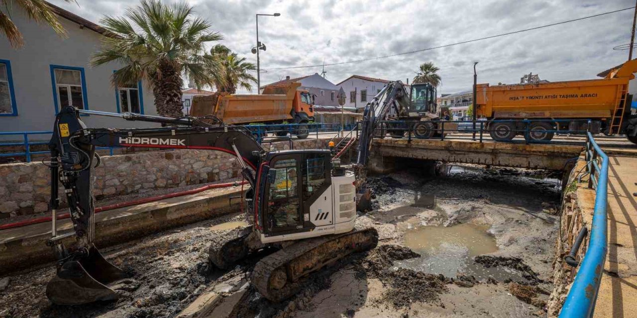 Yarımada derelerinde temizlik ve ıslah seferberliği