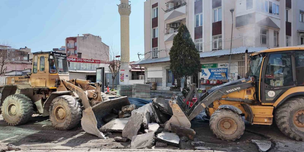 Söke’de Yol Yenileme Hamlesi Başladı
