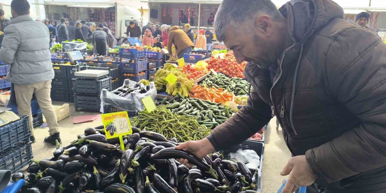 Antalya’daki olumsuz hava şartları patlıcanın tadını kaçırdı