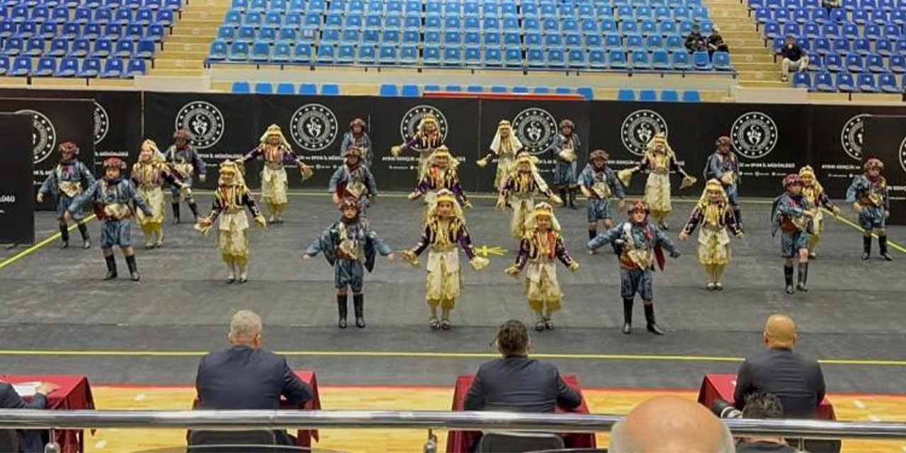 Aydın’da minik efelerden muhteşem gösteri: İl birincisi Söke’den