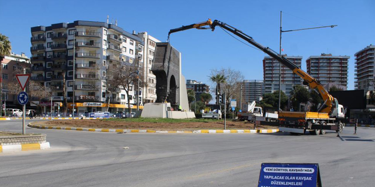 Efeler’de Yeni Dörtyol Köprülü Kavşağı için çalışmalar başladı