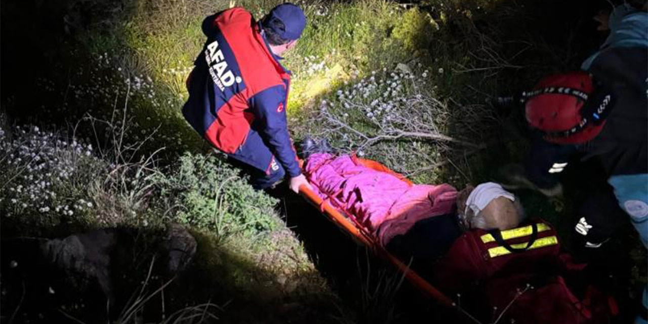 Alzheimer hastası yaşlı adam sarp arazide bulundu
