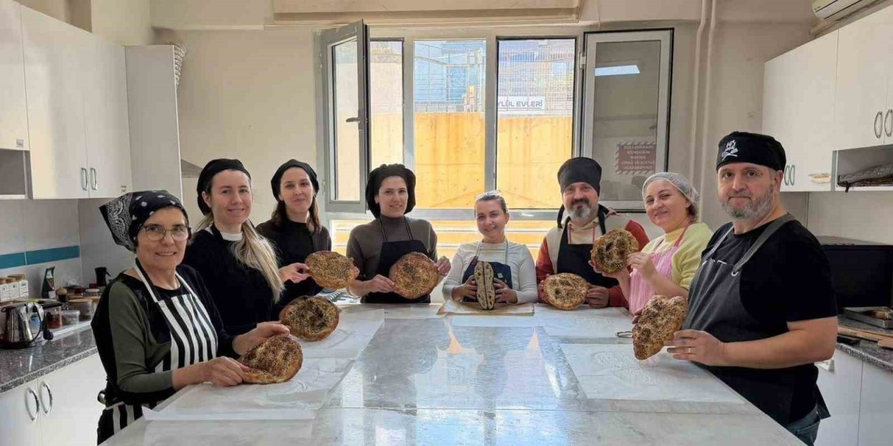 Halk Eğitim kursiyerleri pişirdi, ihtiyaç sahiplerinin sofraları bereketlendi