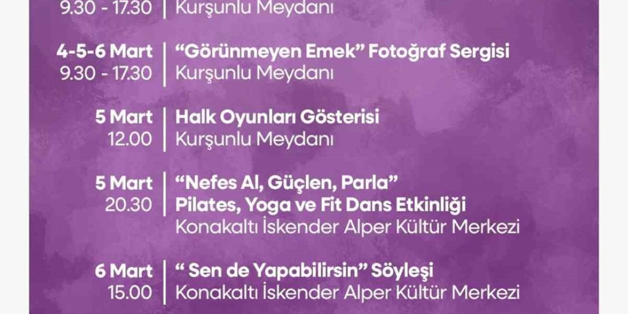 Menteşe Belediyesi’nden kadınlara 8 Mart çağrısı