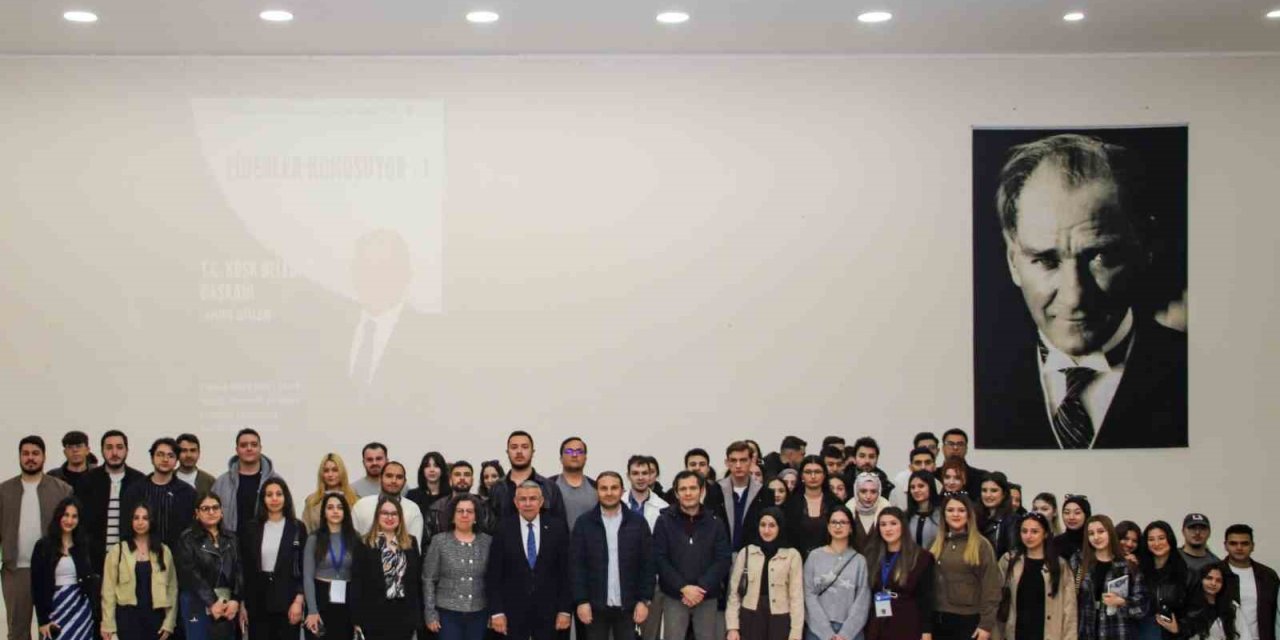 Başkan Güler, gençlerle tecrübelerini paylaştı