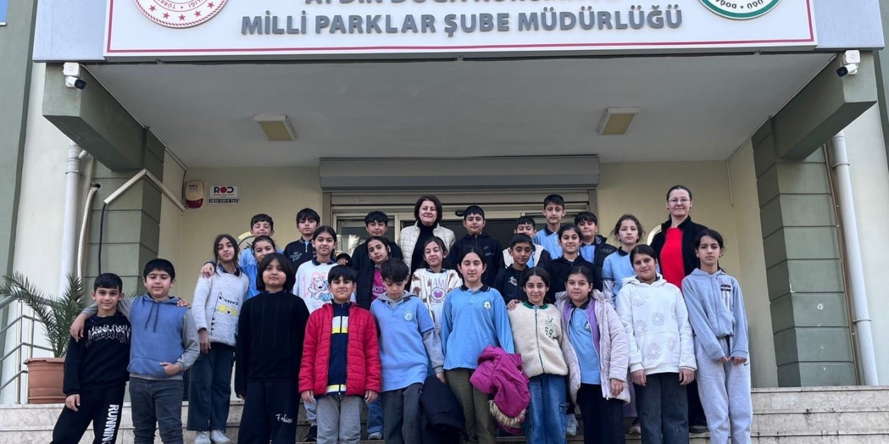 Yaban hayatını eğitim merkezinde öğrendiler