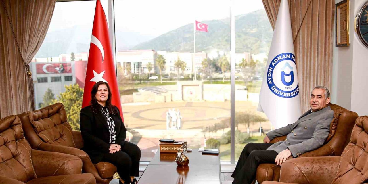 ADÜ Rektörü Kent, Başkan Çerçioğlu’nu ağırladı