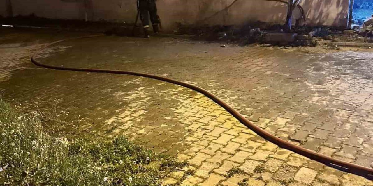 Aydın’da bir evde yangın çıktı
