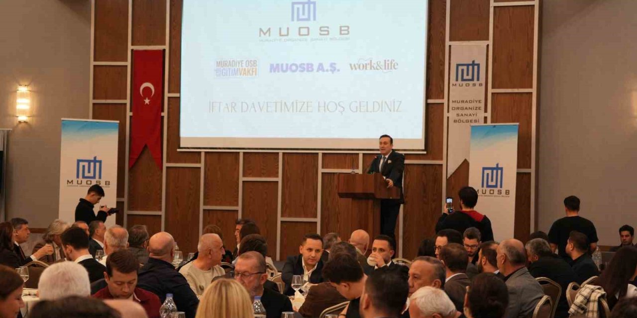 Manisa sanayicisi Muradiye OSB’nin iftarında buluştu
