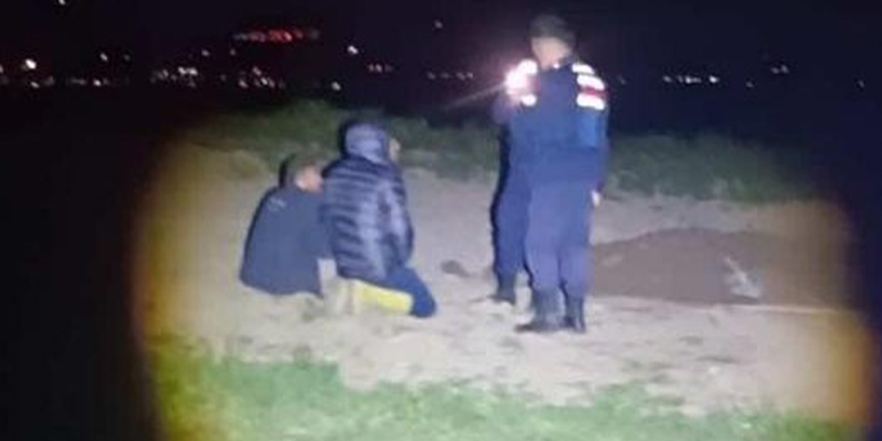 Türbede kaçak kazı yapan 7 şahıs suçüstü yakalandı