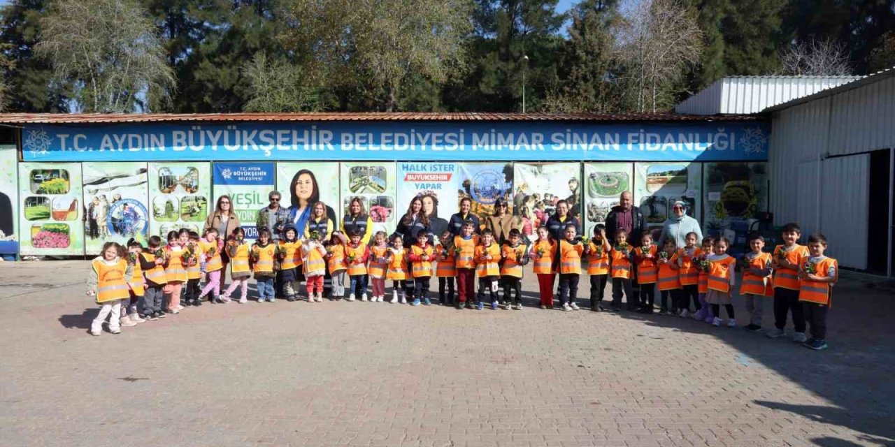 Aydın’da öğrenciler doğa sevgisini öğreniyor