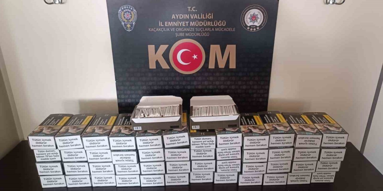 Efeler’de 4 işyerine kaçakçılık baskını