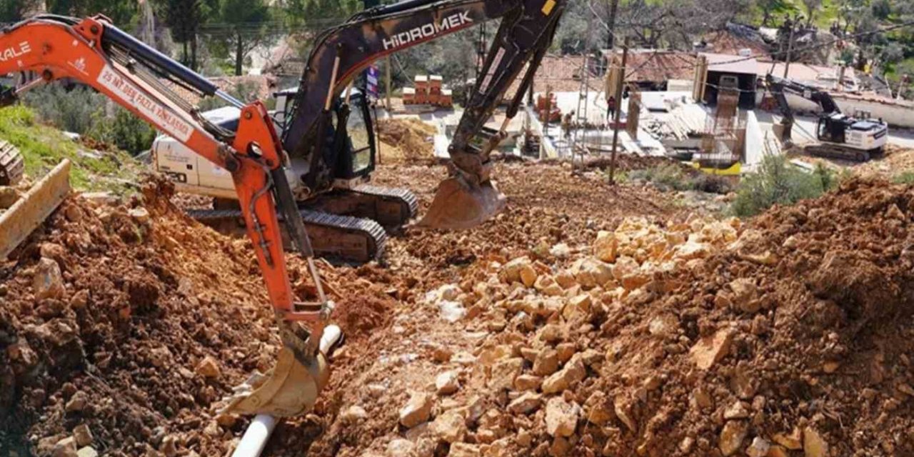 Ula’nın içme suyu hatları yenileniyor