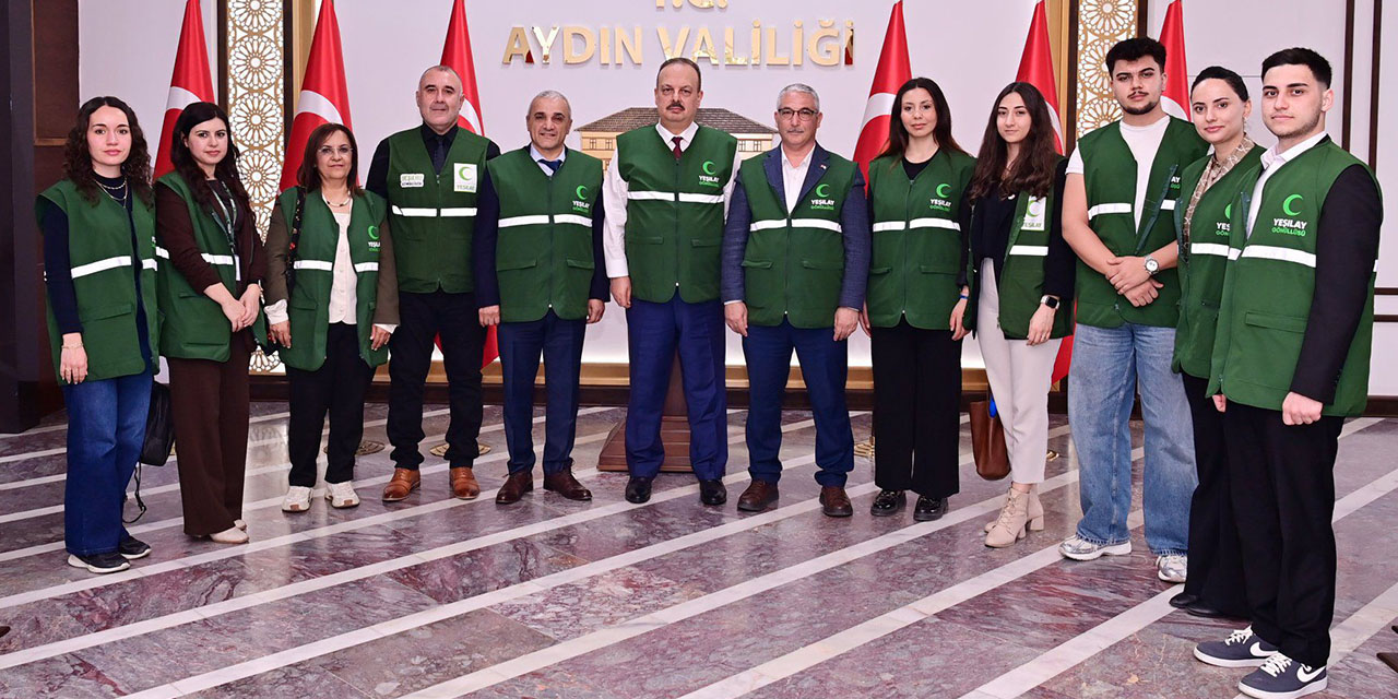 Yeşilay Haftası’nda Aydın’da anlamlı ziyaretler ve etkinlikler