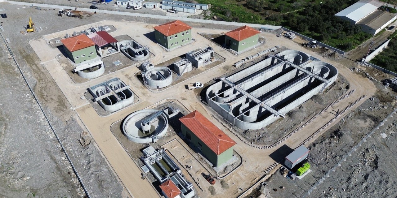 Başkan Erol, Atıksu Tesisi inşaatını inceledi