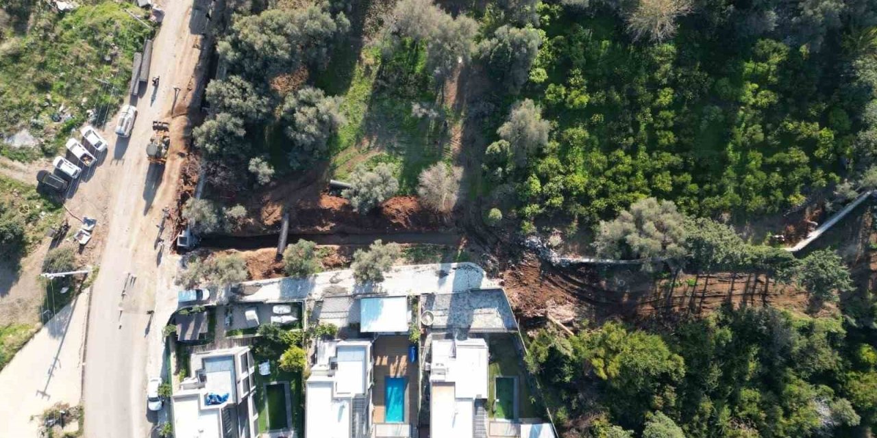 Bodrum’da üstyapı çalışmaları hız kazandı