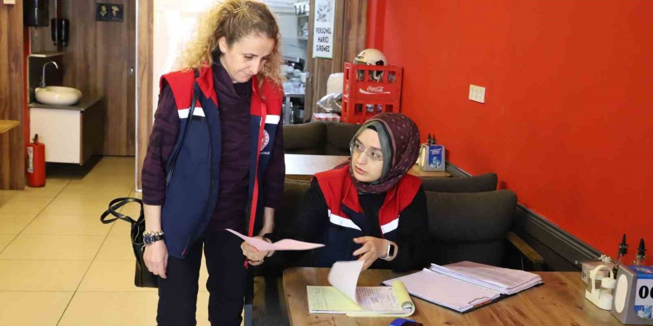 Nazilli Belediyesi’nden iş yerlerine sıkı denetim