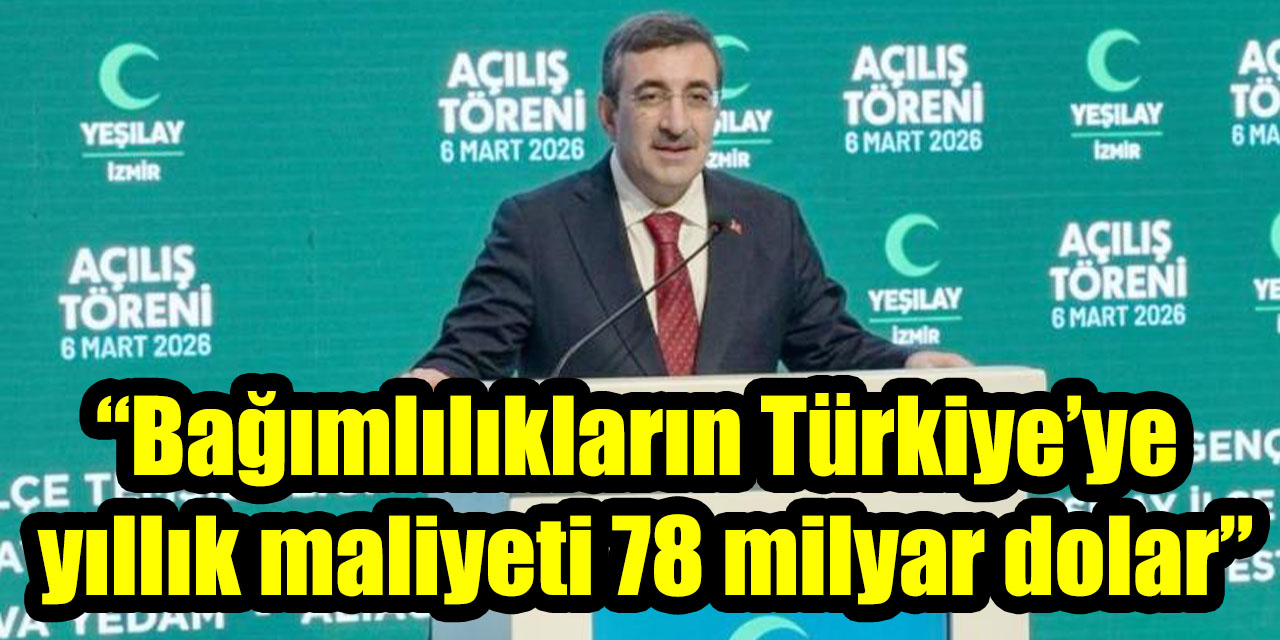 Cumhurbaşkanı Yardımcısı Yılmaz: “Bağımlılıkların Türkiye’ye yıllık maliyeti 78 milyar dolar”
