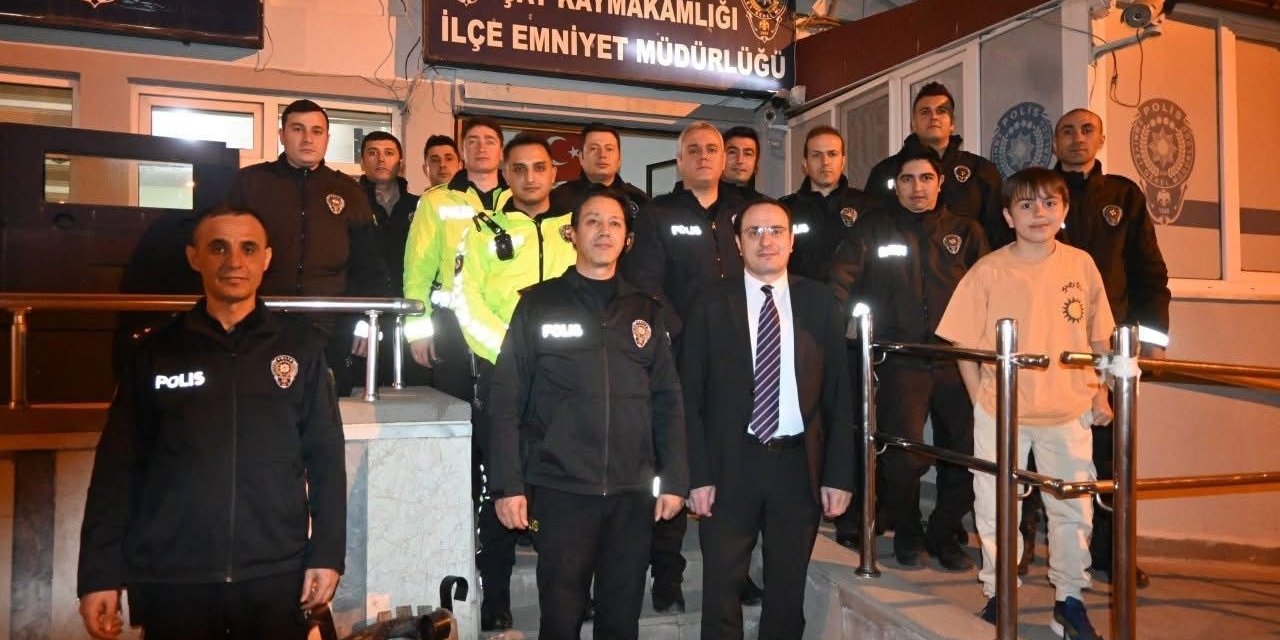 Kaymakam Türker iftarda emniyet mensuplarıyla bir araya geldi