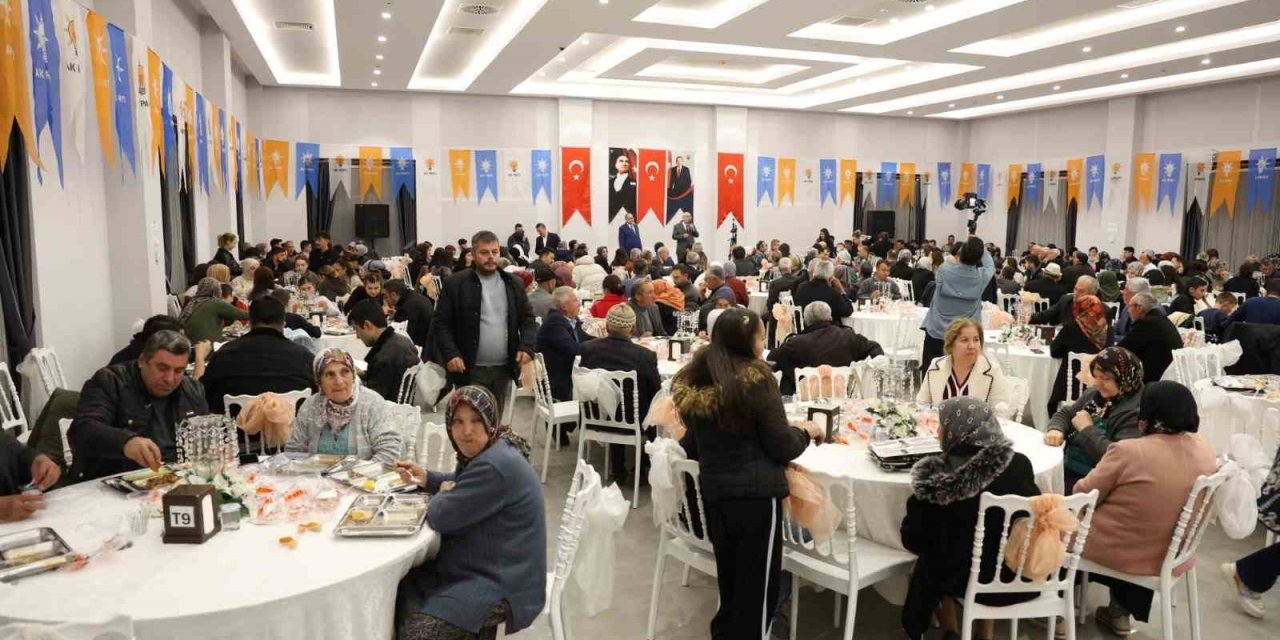 AK Parti Çameli teşkilatı "Gönül Sofrası"nda birlik ve beraberlik mesajı verdi