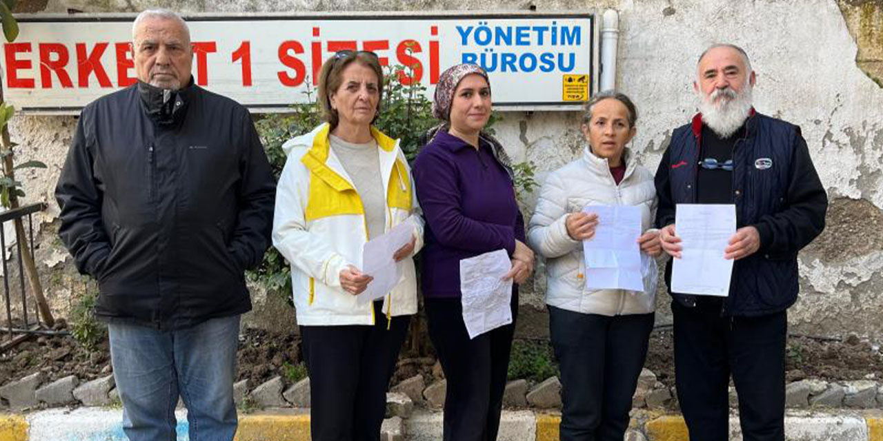 Apartman sakinlerine ’raporlu’ zulüm