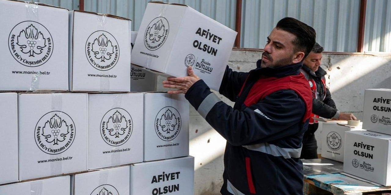 Manisa’da ramazan dayanışması giderek büyüyor