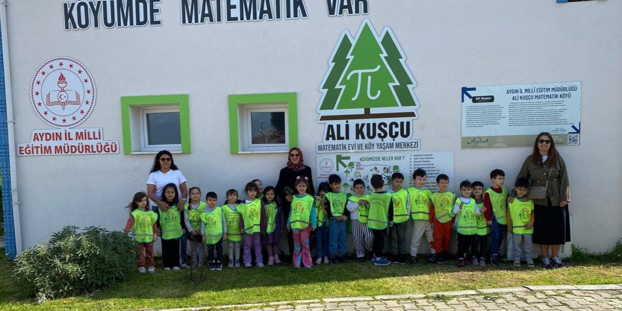 Nazillili minikler matematik evi ile tanıştı