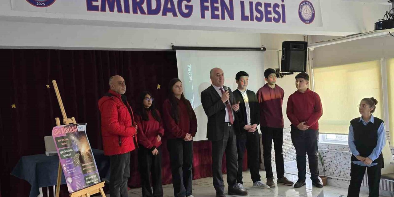 ‘Işık Kirliliği’ sunumu büyük ilgi gördü